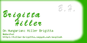 brigitta hiller business card